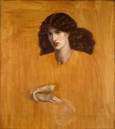 La Donna Della Finestra [The Lady of Pity], 1881. Creator: Dante Gabriel Rossetti