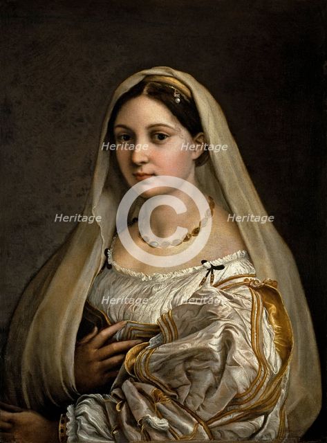 La donna velata (The woman with the veil), 1516.