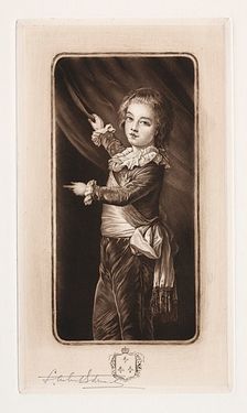 La Dauphin, 19th-20th century. Creator: Samuel Arlent-Edwards (American, 1862-1938)