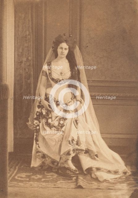 La Dame de Coeurs, 1861-63. Creator: Pierre-Louis Pierson.