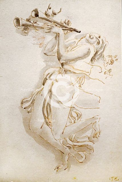 La danse. Isadora Duncan, 1912. Creator: Bourdelle, Antoine (1861-1929).