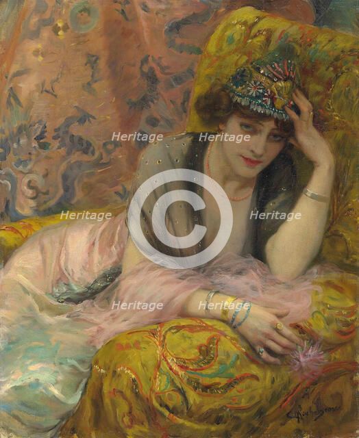 La danseuse. Creator: Rochegrosse, Georges Antoine (1859-1938).