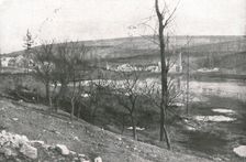 'La Deuxieme Phase de la Bataille; L'etang et les ruines du village de Vaux 1916 (1924) Creator: Unknown