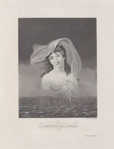La Déesse des Mers, 1775-1832. Creator: Philibert Louis Debucourt
