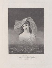 La Déesse des Mers, 1775-1832. Creator: Philibert Louis Debucourt