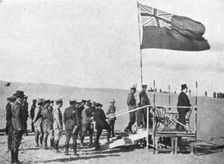 La defense de l'Egypt; Sir George Reid, haut-commissaire de l'Australie..., 1915 (1924). Creator: Unknown