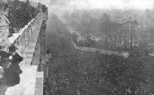 La delivrance de l'Alsace et de la Lorraine celebree a Paris le 17 novembre 1918. Creator: Unknown