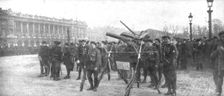 La delivrance de l'Alsace et de la Lorraine celebree a Paris le 17 novembre 1918. Creator: Unknown