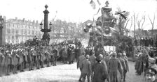 La delivrance de l'Alsace et de la Lorraine celebree a Paris le 17 novembre 1918. Creator: Unknown