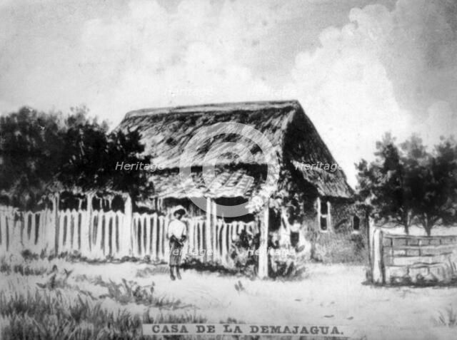 La Demajuada Old sugar mill, (1868), 1920s. Artist: Unknown