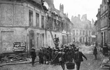 'La Destruction de Cambrai; Cette destruction systematique de Cambrai... 1918. Creator: Unknown
