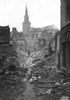 'La Destruction de Cambrai; Cette destruction systematique de Cambrai... 1918. Creator: Unknown