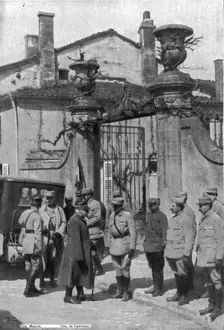 La division du general Mangin a la peine et a l'honneur; Le general de Castelnau est venu..., 1916. Creator: Unknown
