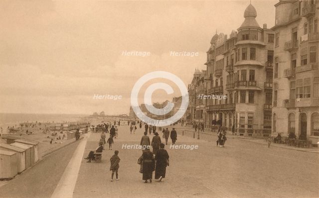 'La Digue', (The Promenade), c1900. Creator: Unknown.