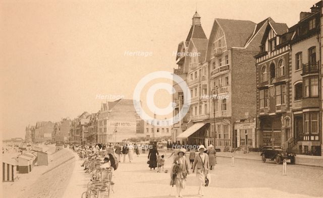 'La Digue', (The Promenade), c1900. Creator: Unknown.