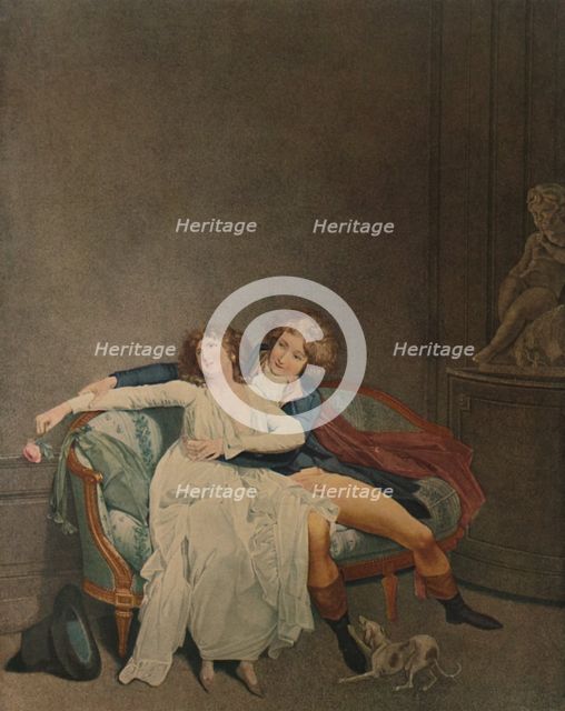'La Dispute De La Rose', c1840, (1913). Artist: Joseph Eymar.