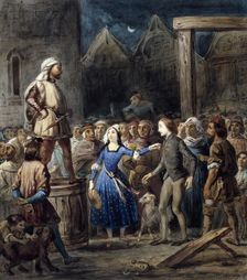 La Esmeralda, 1831. Creator: Boulanger, Louis Candide (1806-1867)