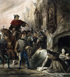 La Esmeralda, 1831. Creator: Boulanger, Louis Candide (1806-1867)