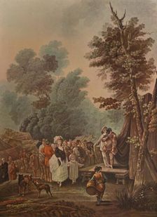 La Foire De Village (Village Fair), 1785, (1913). Artist: Charles-Melchior Descourtis