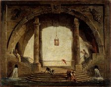 La Fontaine. Creator: Hubert Robert