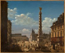La Fontaine du Palmier in the Place du Châtelet