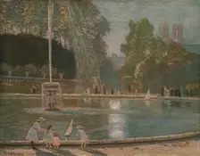 La Fontaine late 19th-early 20th century, (c1930). Creator: Alice Maud Fanner