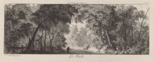 La Forêt, 1767. Creator: Antoine de Marcenay Ghuy