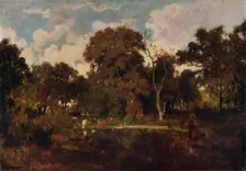 La Foret de Fontainebleau, (1906-7). Creator: Rousseau