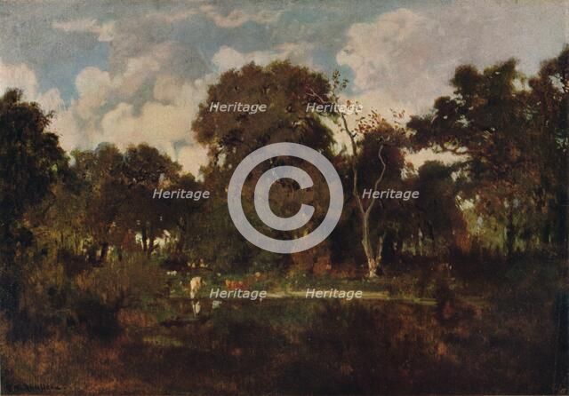 La Foret de Fontainebleau, (1906-7). Creator: Rousseau.