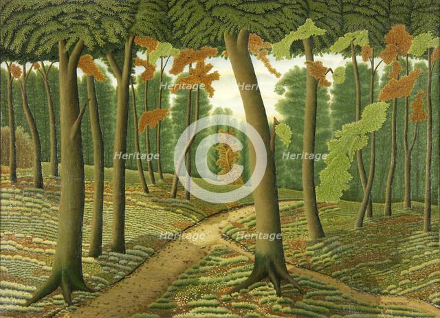 La Forêt (The forest). Creator: Peyronnet, Dominique (1872-1943).