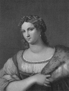 La Fornarina early 19th century. Creator: Samuele Levi Polacco