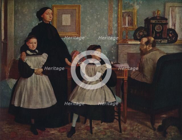 'La Famille Bellelli', c1867. Artist: Edgar Degas.