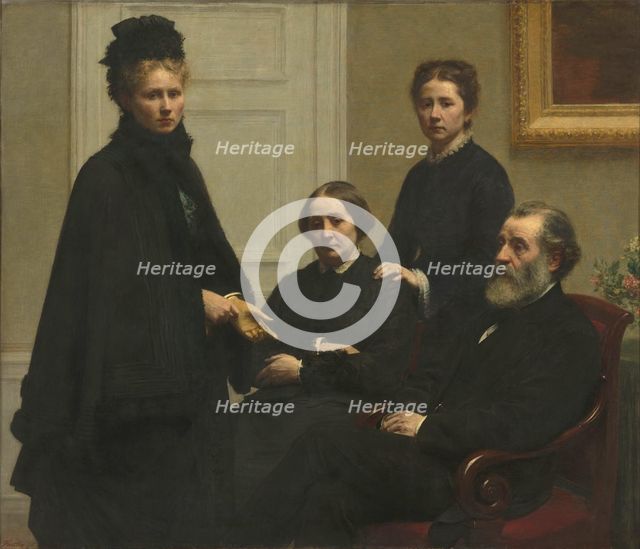 La famille Dubourg, 1878.