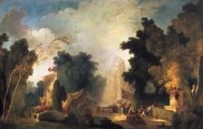 La fete a St Cloud ('A Celebration in St Cloud), c1775-1780. Artist: Jean-Honore Fragonard