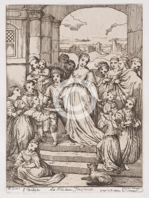 La Fée aux Joujoux, ca. 1830-76., ca. 1830-76. Creator: Unknown.
