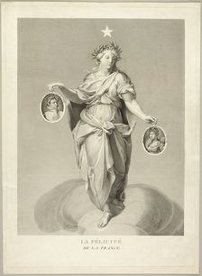 La Félicité de la France, 1810/14. Creator: Unknown