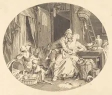 La Félicité villageoise, 1784. Creator: Nicolas Delaunay