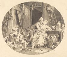La Félicité villageoise, 1784. Creator: Nicolas Delaunay