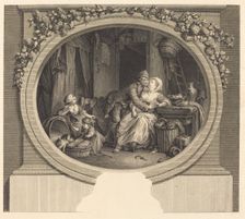 La Félicité villageoise, 1784. Creator: Nicolas Delaunay