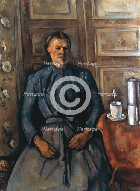 'La Femme a la Cafetiere', c1890-1895. Artist: Paul Cezanne