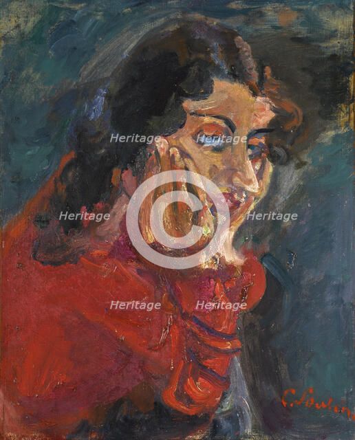 La femme accoudé (Gerda Groth), ca 1937.