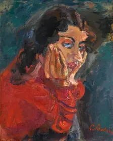 La femme accoudé (Gerda Groth), ca 1937