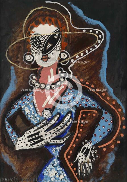 La Femme au monocle, 1924.