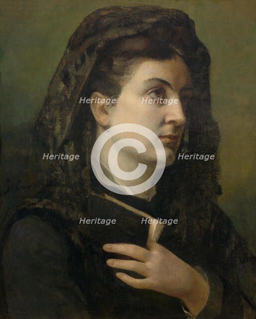 La femme au missel (Zélie Courbet), c1840-1849. Creator: Courbet; Gustave (1819-1877).