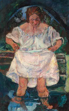 La femme entrant dans l'eau (Woman Entering the Water), ca 1931