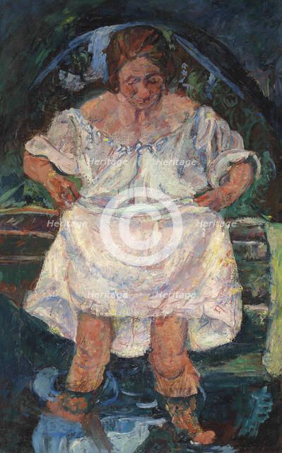 La femme entrant dans l'eau (Woman Entering the Water), ca 1931.