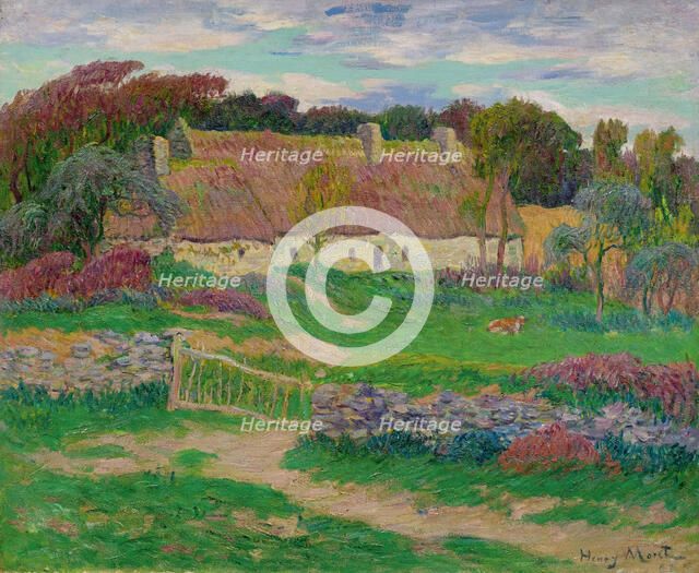 La Ferme du Pouldu, c.1895. Creator: Moret, Henry (1856-1913).