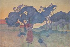 La Ferme (Soir), 1893. Creator: Cross, Henri Edmond (1856-1910)