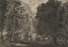 La fiamma è vicina al fuoco, about 1853-5. Creator: Felix Bracquemond