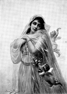 "La Fiancée", 1895. Creator: Andre & Sleigh